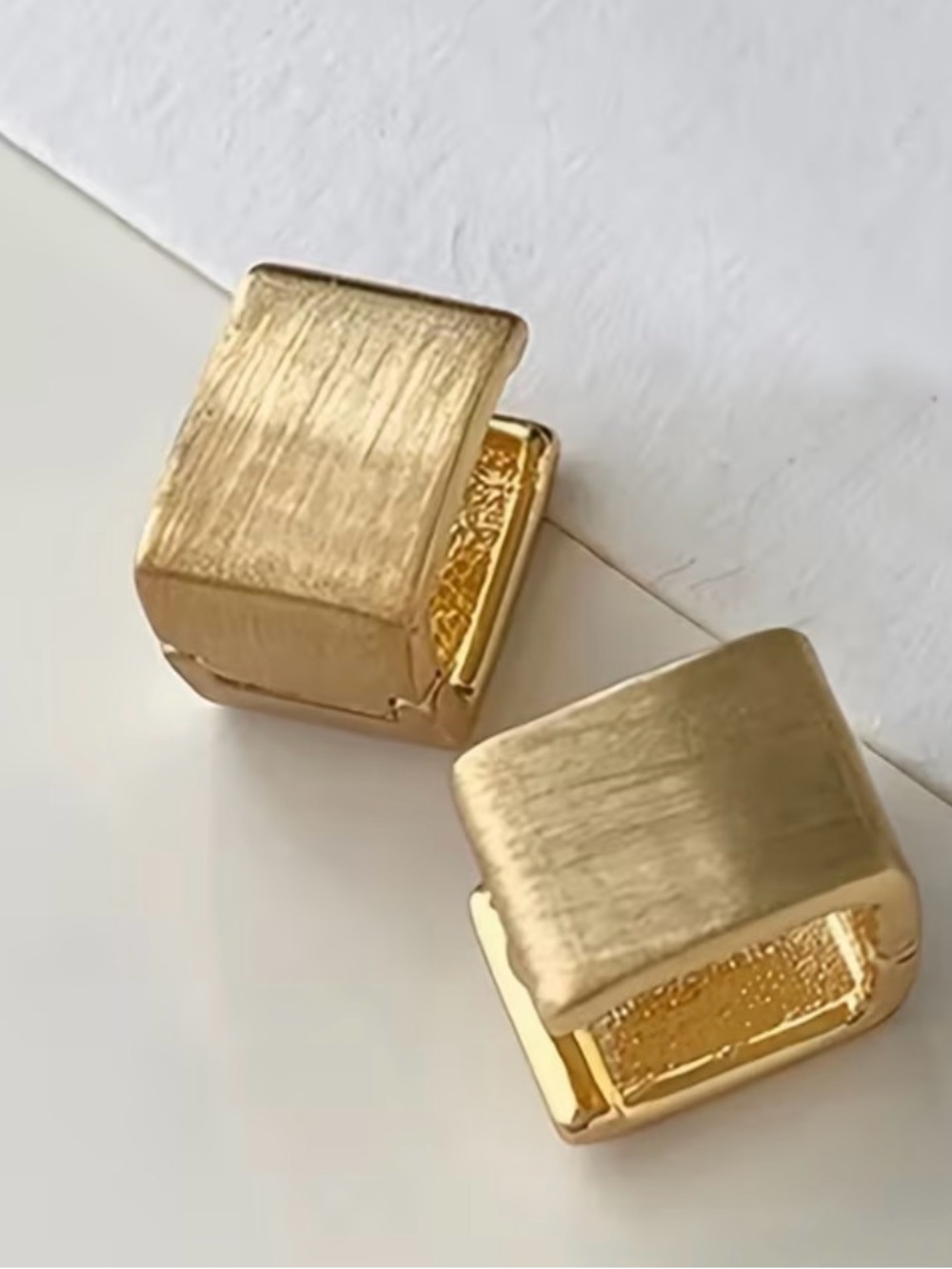 Gold Square Earrings - Women Jewelry Earrings
